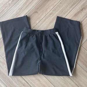 all in motion Black Athletic Pants with White Logo Tag